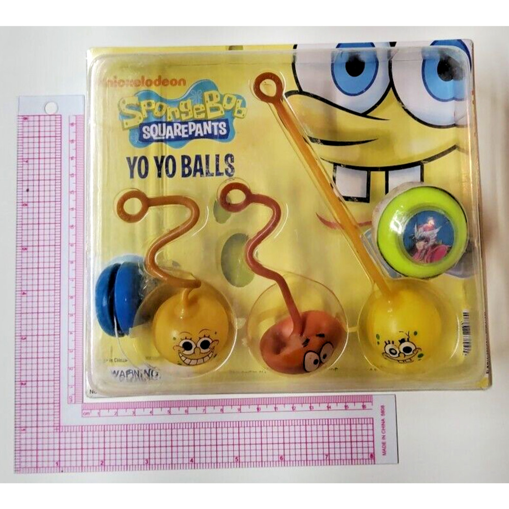 Vintage Vending Display Board‎ Spongebob Squarepants Yo Yo Balls 0317
